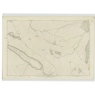 1875 Map of Ross-shire & Cromartyshire (Mainland), Sheet XXXIV, 1881 Print