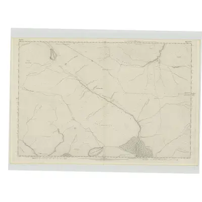 1875 Map of Ross-shire & Cromartyshire (Mainland), Sheet XXXIX, 1881 Print