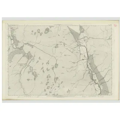 1875 Map of Ross-shire & Cromartyshire (Mainland), Sheet XXXV, 1881 Print