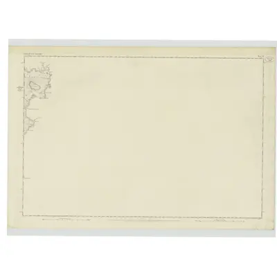 1848 Map of Ross-shire (Island of Lewis), Sheet 22, 1851 Print