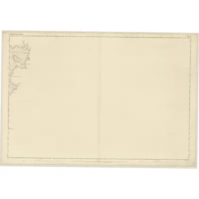 1848 Map of Ross-shire (Island of Lewis), Sheet 22, 1851 Print