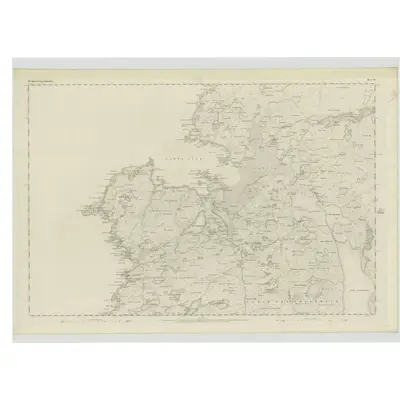 1852 Map of Ross-shire (Island of Lewis), Sheet 23, 1854 Print