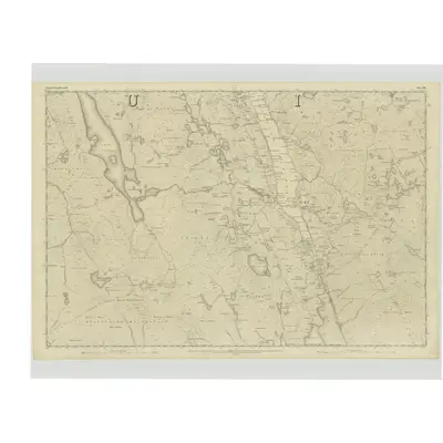 1851 Map of Ross-shire (Island of Lewis), Sheet 30, 1854 Print