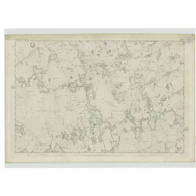 1851 Map of Ross-shire (Island of Lewis), Sheet 31, 1853 Print