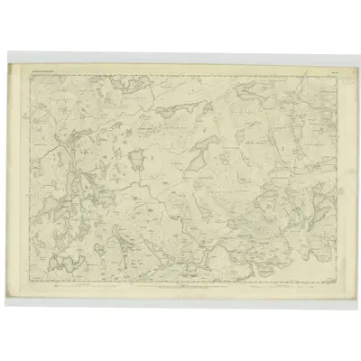 1849 Map of Ross-shire (Island of Lewis), Sheet 32, 1852 Print