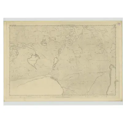 1851 Map of Ross-shire (Island of Lewis), Sheet 35, 1854 Print
