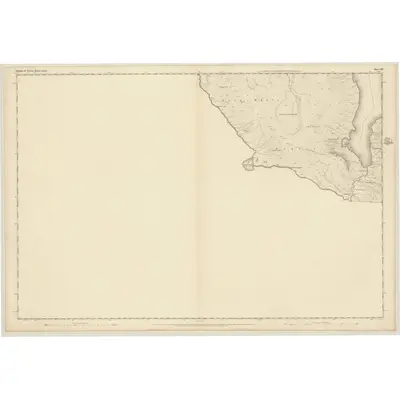 1852 Map of Ross-shire (Island of Lewis), Sheet 40, 1854 Print