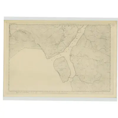1852 Map of Ross-shire (Island of Lewis), Sheet 41, 1855 Print