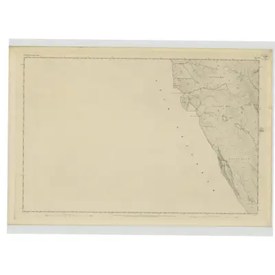 1852 Map of Ross-shire (Island of Lewis), Sheet 44, 1855 Print