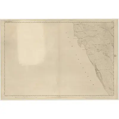 1852 Map of Ross-shire (Island of Lewis), Sheet 44, 1855 Print