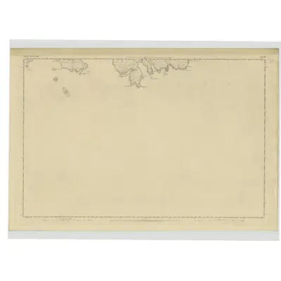 1852 Map of Ross-shire (Island of Lewis), Sheet 48, 1854 Print