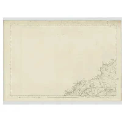 1850 Map of Ross-shire (Island of Lewis), Sheet 7, 1853 Print