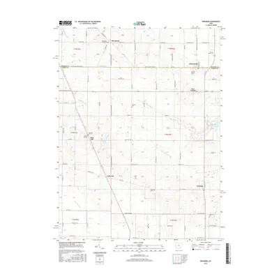 2016 Map of Rossburg, 2016 Print