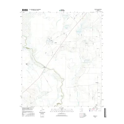 2016 Map of Rosser, 2016 Print