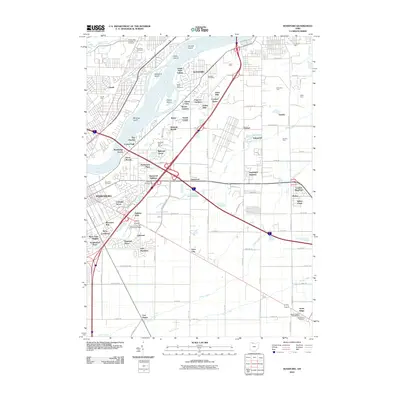 2010 Map of Rossford, 2010 Print