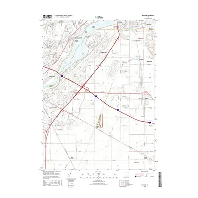 2016 Map of Rossford, 2016 Print