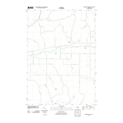 2010 Map of Rossman Creek, 2010 Print