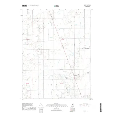 2019 Map of Rosston, 2019 Print