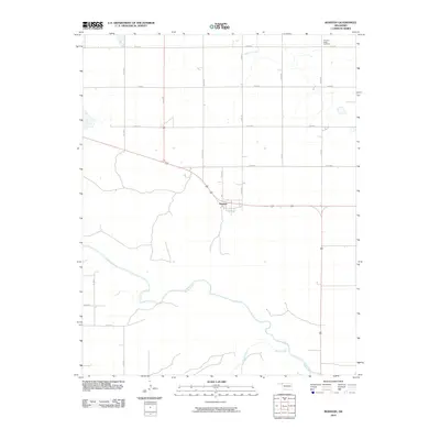2010 Map of Rosston, 2010 Print