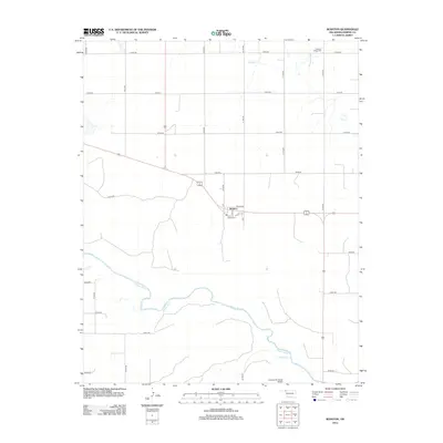 2012 Map of Rosston, 2012 Print