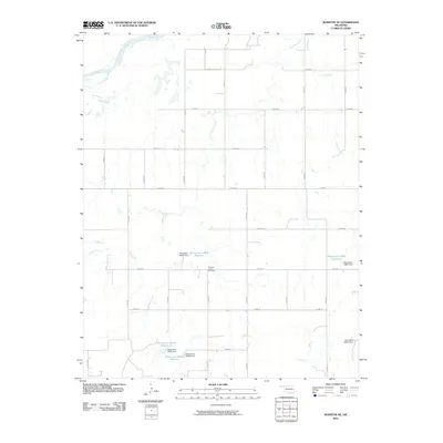 2010 Map of Rosston NE, 2010 Print