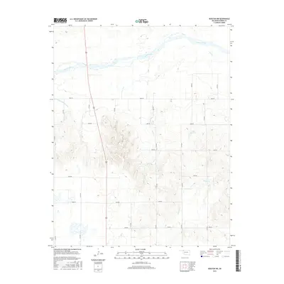 2016 Map of Rosston NW, 2016 Print