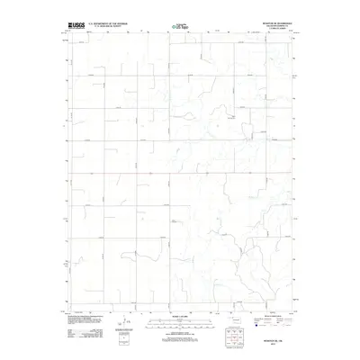 2012 Map of Rosston SE, 2012 Print