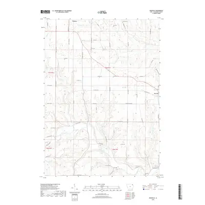 2018 Map of Rossville, 2018 Print