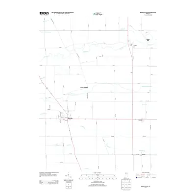 2013 Map of Rossville, 2013 Print