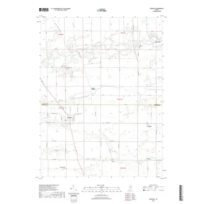 2019 Map of Rossville, 2019 Print