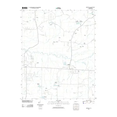 2010 Map of Rossville, 2010 Print