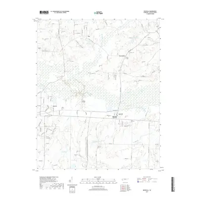 2019 Map of Rossville, 2019 Print