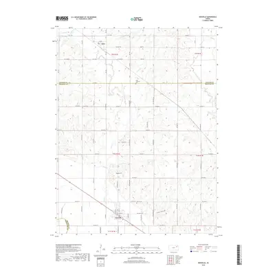 2018 Map of Rossville, 2018 Print