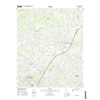 2017 Map of Roswell, 2017 Print