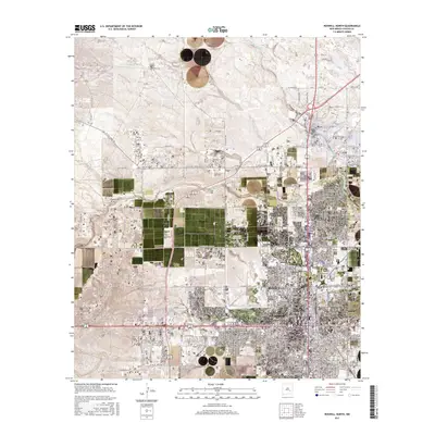 2017 Map of Roswell North, 2017 Print
