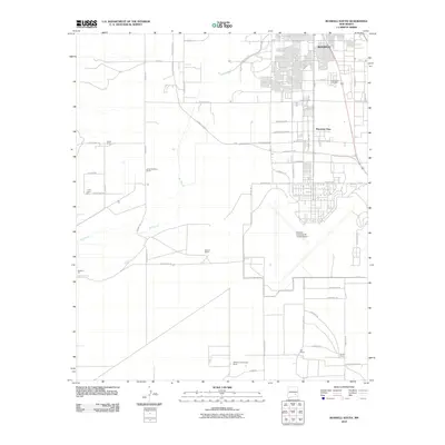 2010 Map of Roswell South, 2010 Print