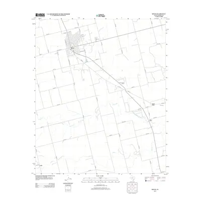 2012 Map of Rotan, 2012 Print
