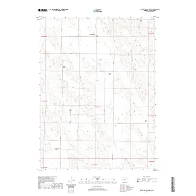 2017 Map of Roten Valley North, 2017 Print