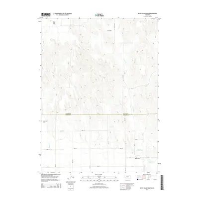 2014 Map of Roten Valley South, 2014 Print