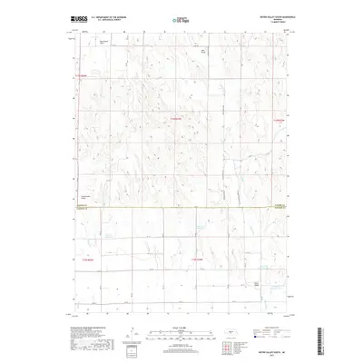 2017 Map of Roten Valley South, 2017 Print