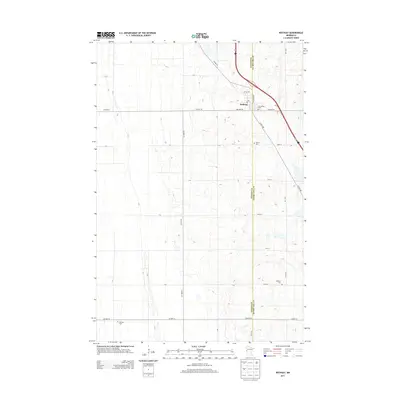 2013 Map of Rothsay, 2013 Print
