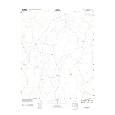 2012 Map of Rotten Hill, 2012 Print