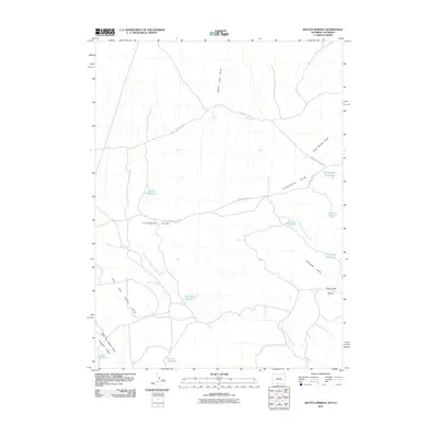 2010 Map of Rotten Springs, 2010 Print