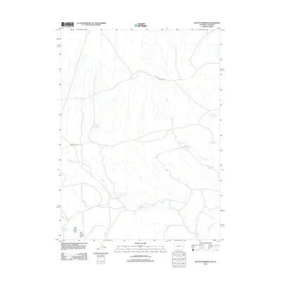 2012 Map of Rotten Springs, 2012 Print