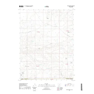 2017 Map of Rotten Springs, 2017 Print