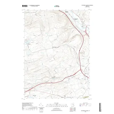 2019 Map of Rotterdam Junction, 2019 Print