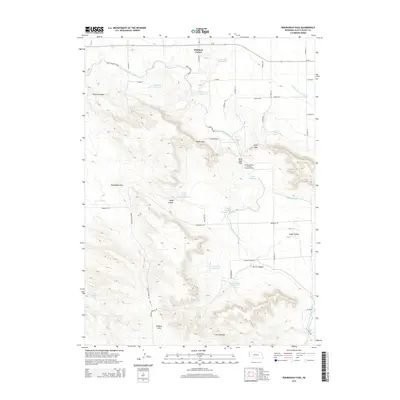 2014 Map of Roubadeau Pass, 2014 Print