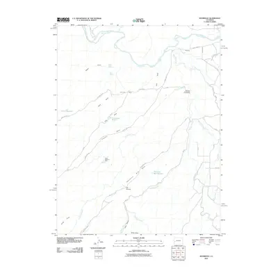 2010 Map of Roubideau, 2010 Print