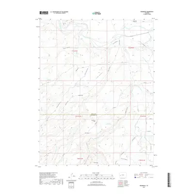 2019 Map of Roubideau, 2019 Print