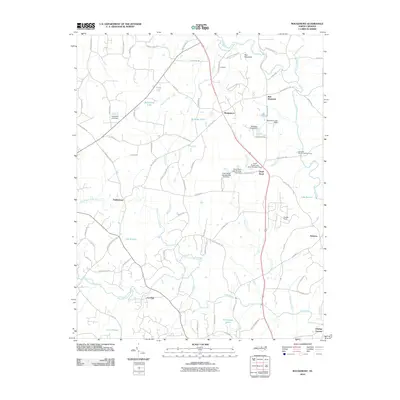 2010 Map of Rougemont, 2010 Print